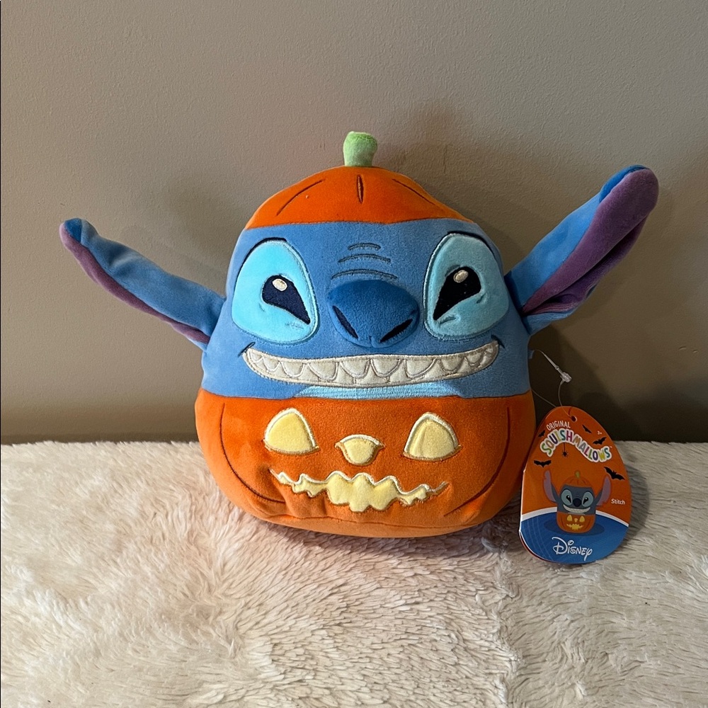 Squishmallows Stitch In Pumpkin 8 inch